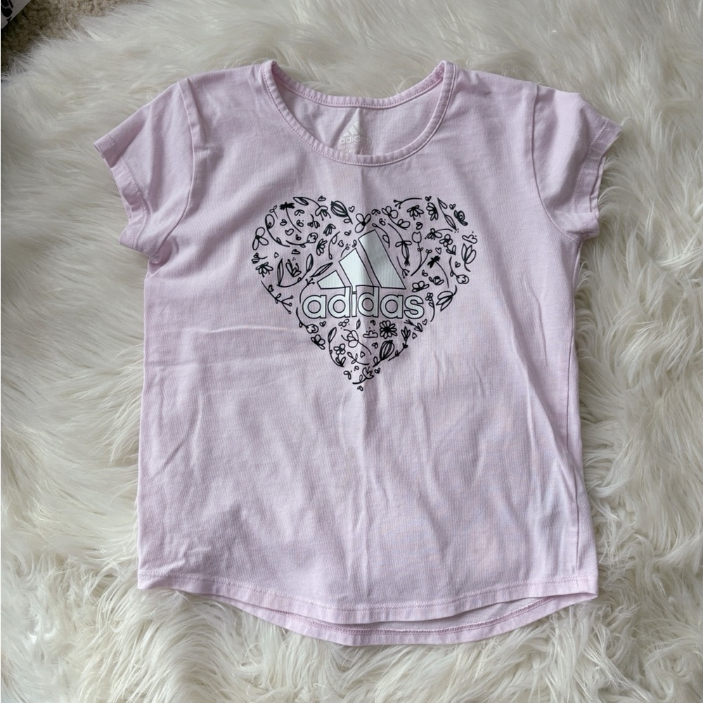 Pink Adidas shirt